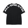 ALL-ONS GYM BLACK OVERSIZED T Photo 2